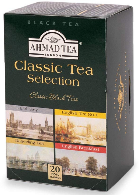 Ahmad Tea 클래식 블랙 티 셀렉션, 2g, 20개입, 1개