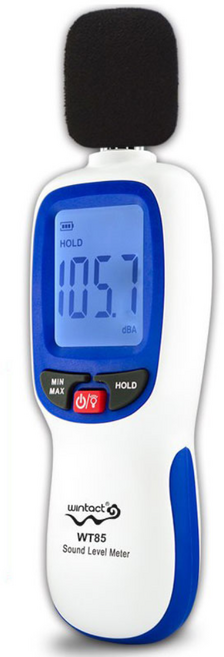 전문가용 소음측정기 고급형 디지털소음계 130데시벨, 1개