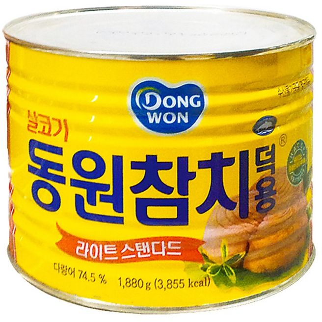 [물가안정] 삼포 살코기 참치(덕용) 업소용, 6개, 1.88kg