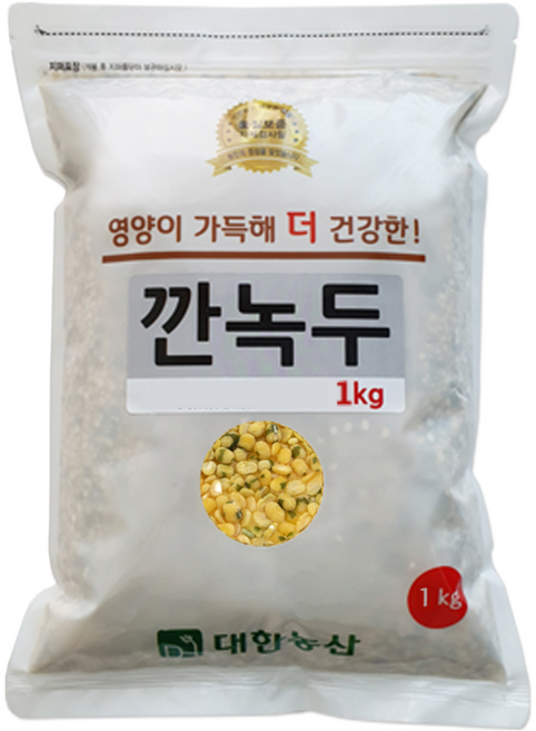 대한농산 깐녹두, 1kg, 1개