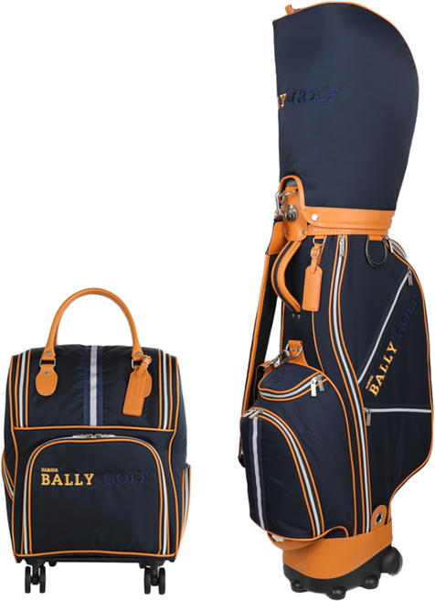 라마다발리 헤리티지 트롤리 캐디백+보스턴백 세트, 네이비