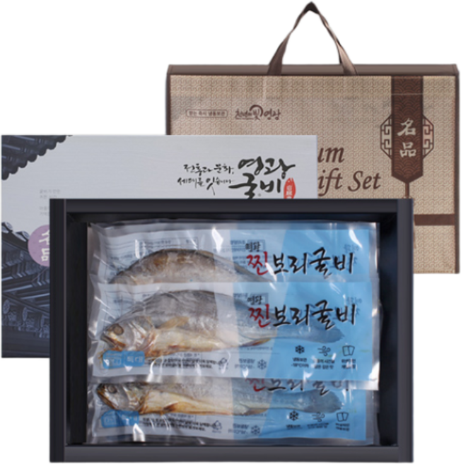 명품 영광 법성포 보리굴비 내장제거 찐보리굴비 특대 30~31cm 가정용 선물용, 10마리, 선물포장, 1개