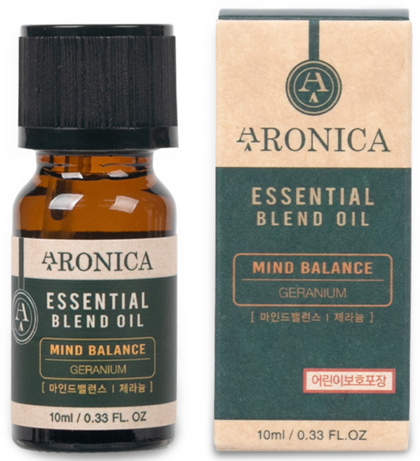 아로마오일 블렌드 에센셜오일 디퓨저 오일 10ml 아로니카 마인드밸런스