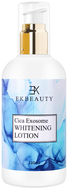 이케이뷰티 시카엑소좀 화이트닝 로션 신제품 미백 기미 잡티 피부톤 개선 진정 보습 프리미엄 기능성 천연제품, 1개, 120ml