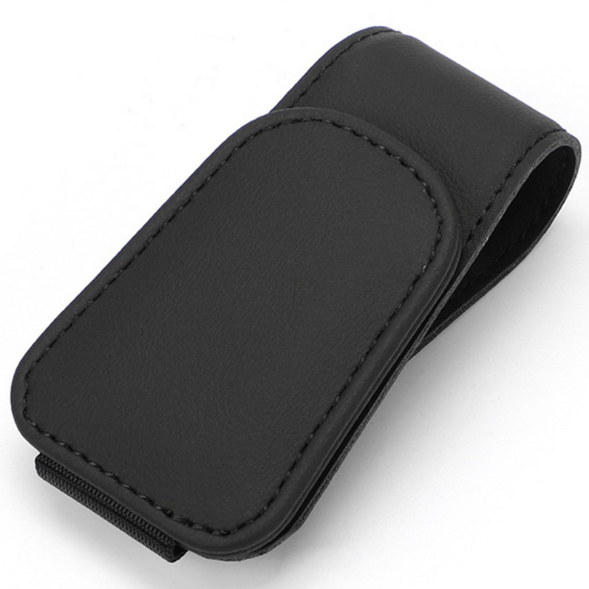 스타일호른 차량용 프리미엄 선글라스 클립, 1개, 블랙