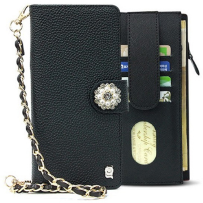 카투소 국내생산 가죽 오플 지퍼형 5만원권펼쳐서수납 손목줄 카드수납 동전수납 교통카드인식 지갑형 다이어리 휴대폰케이스 핸드폰케이스 휴대폰 케이스