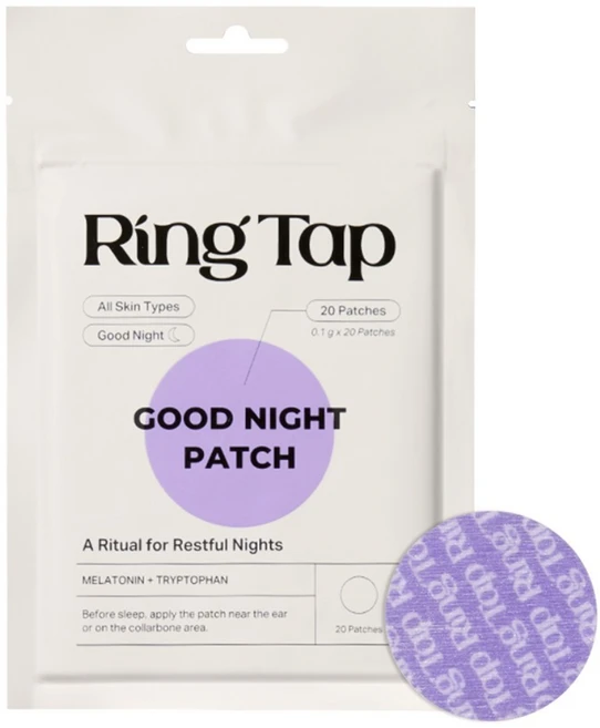 링탭 굿나잇 멜라토닌 저자극 패치 20개입, 1개 - 쿠팡