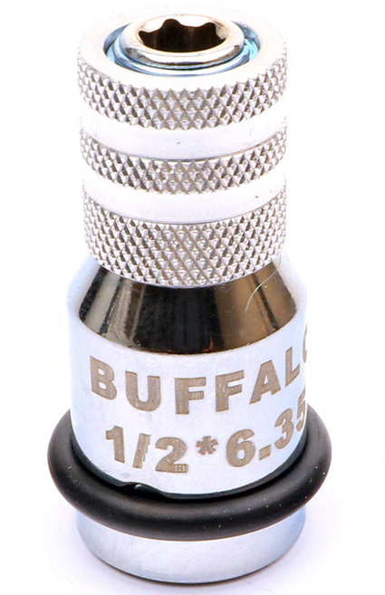 임팩 렌치 1/2 SQ 퀵비트 어댑터 원터치 퀵 빗트 아답터 임팩렌치 빗트날 비트날 드라이버 비트소켓 홀다 홀더 변환 연결대 커넥터, 1개