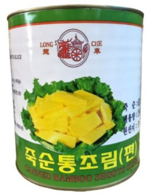 용차 죽순편통조림 죽순슬라이스, 1개, 2.8kg