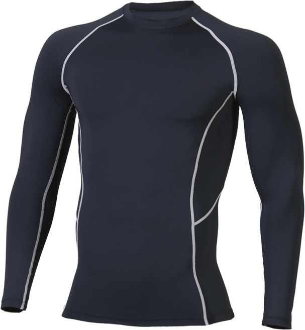썸앤핏 남성용 스포츠 기능성 블락 긴팔 컴프레션 MTL1003