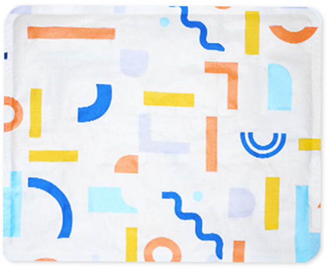 요기쏘 반려동물 모던 쿨매트, 화이트, 1개