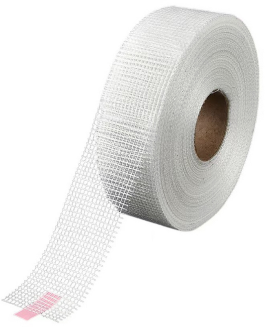 조인트망사테이프 50mmX45m 퍼티 빠데 크랙보수용 핸디코트 퍼터, 1개