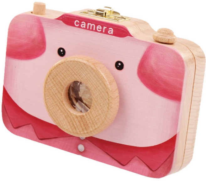 아이끌레 베이비 투스 원목 유치보관함, 피그