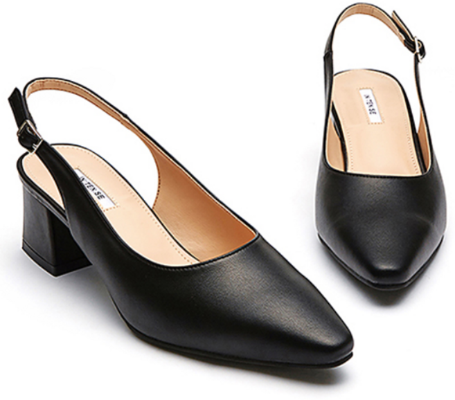 엘칸토 인텐스 여성 미들힐 슬링백 5cm LCWO89I313