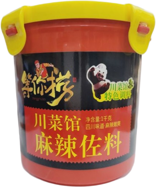 [오늘의 아시아푸드] 런런후이 촨차이관 마라조료 마라소스 1kg, 1개