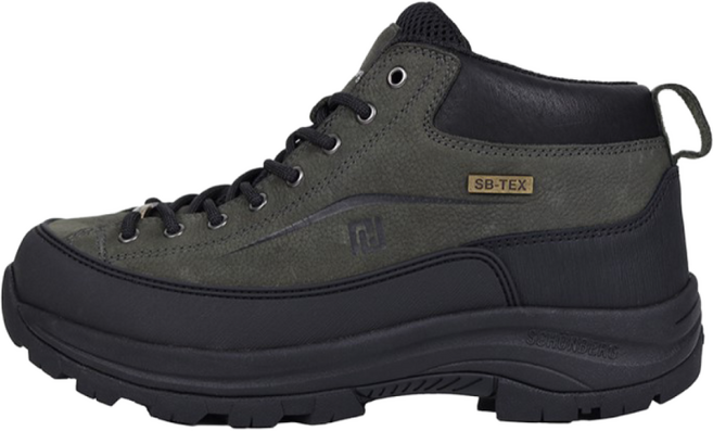쉔베르크 남성용 천연소가죽 방수등산화 뒷틀림방지 타이탄