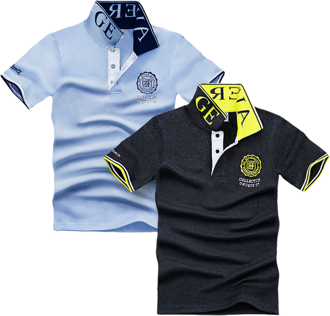 블루포스 스크베 반팔 카라티 1+1 세트 [2장 묶음] 남자 티셔츠 남성 반팔티 남녀공용 커플티 단체티 여름 골프티 [국내생산]