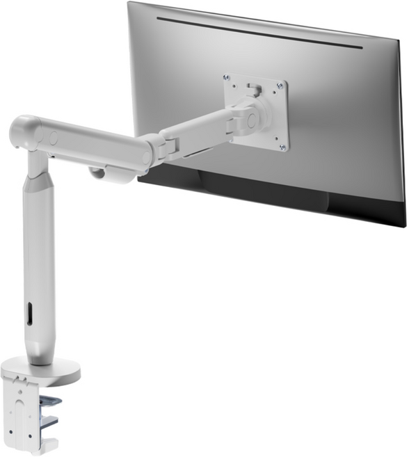 엔산마운트 OL-16 모니터암 24인치 27인치 32인치 모니터 거치대, 화이트, 1개