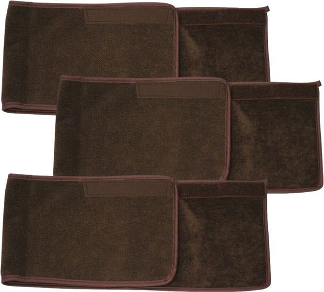 시크릿덤 국산 사각 터번 10개 세트 업소용 피부관리 에스테틱 마사지 헤어밴드, 1개, 국산맥브라운터번10개