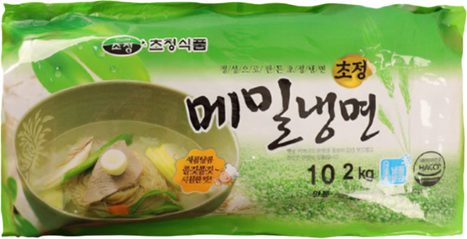 초정 메밀 냉면 2kg 10인분 물냉면 비빔냉면 냉면사리 업소용 식당용 여름 별미, 1개