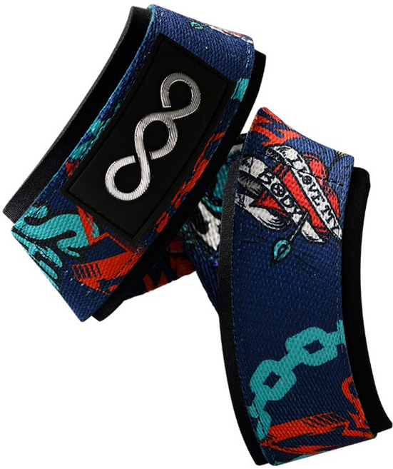 쉴드 시그니처 락킹 헬스 8자 스트랩, 10_오션블루 L, 1개