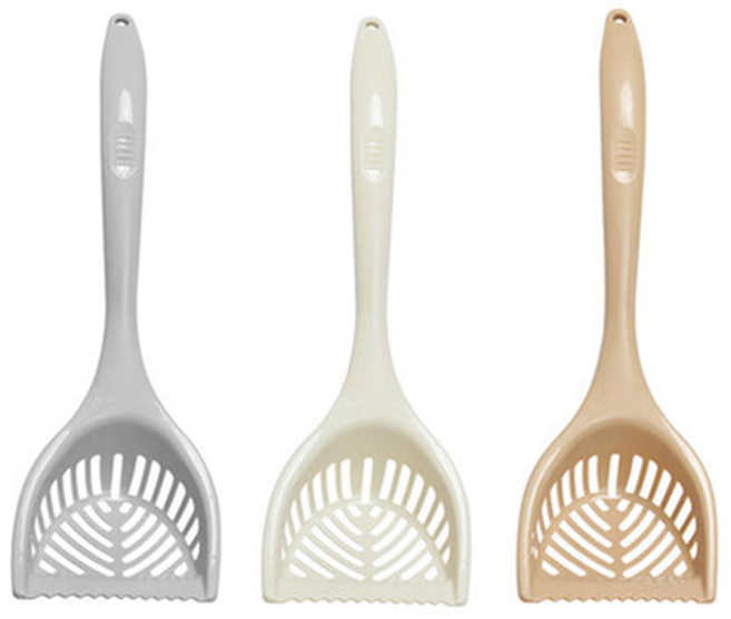 네이처펫 어니스트 대형 고양이 모래삽(화이트), 화이트