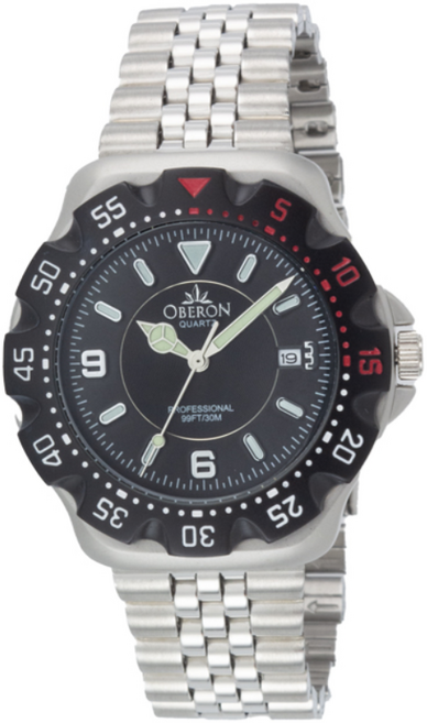 오베론 OB-902 남자남성 메탈 명품 아날로그 손목 시계