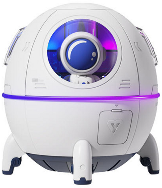 루미트론 미니 우주선 가습기 220ml + 필터2개, 본품+어댑터