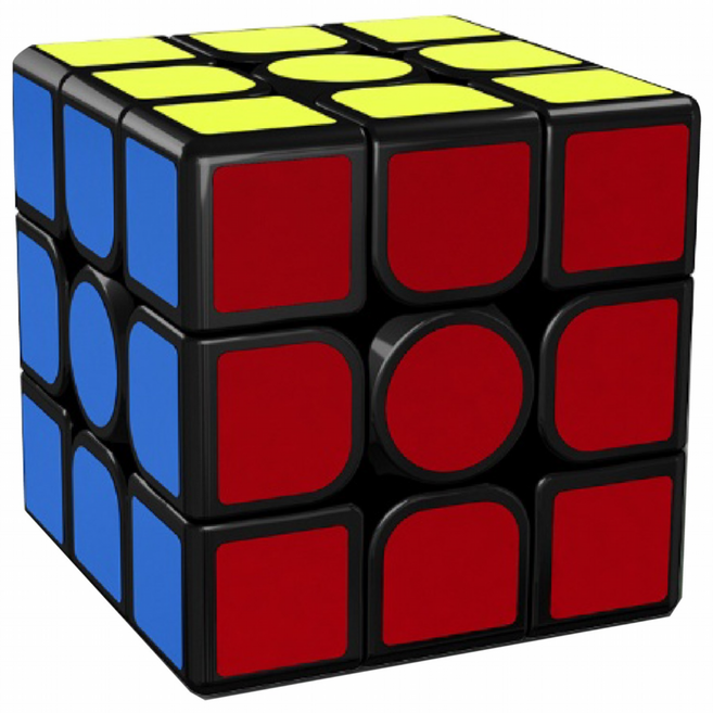moyu 마그네틱 자석 큐브 스피드 선수용 2x2 3x3 4x4 5x5 22 33 44 55 SIZE 5.5MC, 3x3마그네틱큐브, 1개