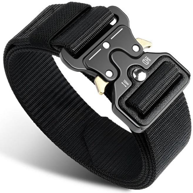 피에스컴퍼니 원터치 작업 벨트 허리 공구벨트 블랙, 1개