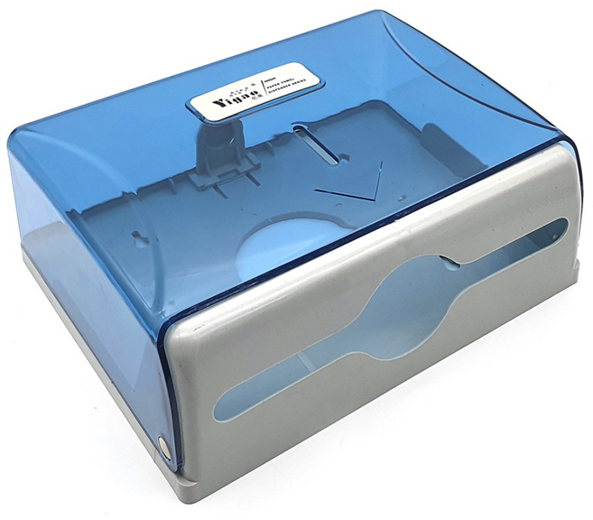 브로위즈 투명 핸드타올케이스 핸드타올디스펜서 공중화장실 페이퍼타올 디스펜서, 1개