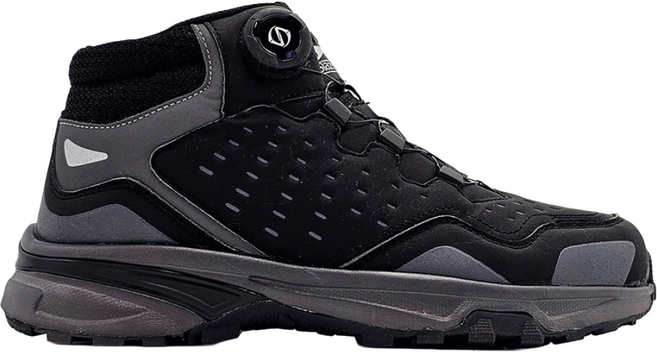 슬레진저 남성 보아 다이얼 트레킹화 트레일슈즈 미끄럼방지 아웃솔 워킹겸용 데일리 하이탑 신발 발목 등산화