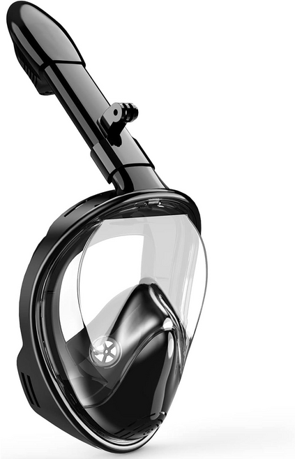 유아 스노쿨링 마스크 풀페이스 어린이 스노클링 KC인증 완료, 01. 매트블랙