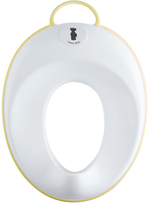 데니베어 스마트 트레이닝 유아변기커버, 화이트 + 옐로우