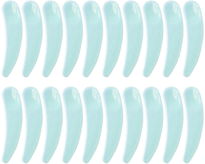 리르베르 화장품 크림 스푼 스패츌러, 20개, 민트