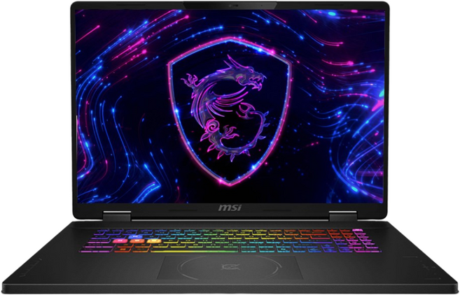 MSI 크로스헤어 A18 HX A8WGKG-R9 QHD+ 얼티밋, 크로스헤어 A18 HX A8WGKG-R9 QHD+얼티밋, Free DOS, 16GB, 512GB, 블랙