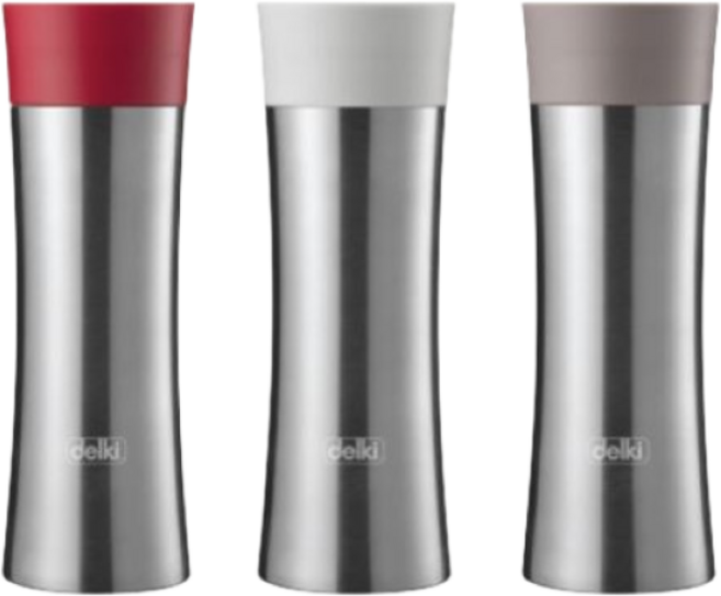 델키 어바노보틀 자동개폐커버 스텐물병 850ML 900ML 1L, 무광아이보리, 1개