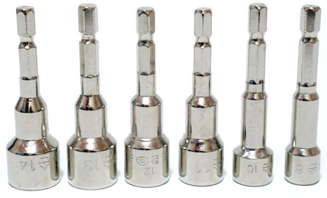 편한손 자석 비트 소켓 드릴 복스 육각 복스알 임팩, 비트 소켓 11mm, 1개