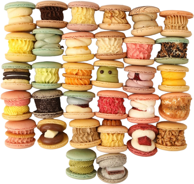 디디얌 수제마카롱(뚱카롱), 1박스, 후르츠 6구