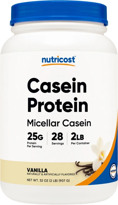 뉴트리코스트 카제인 프로틴 바닐라 맛, 907g, 1개, 907g - 쿠팡
