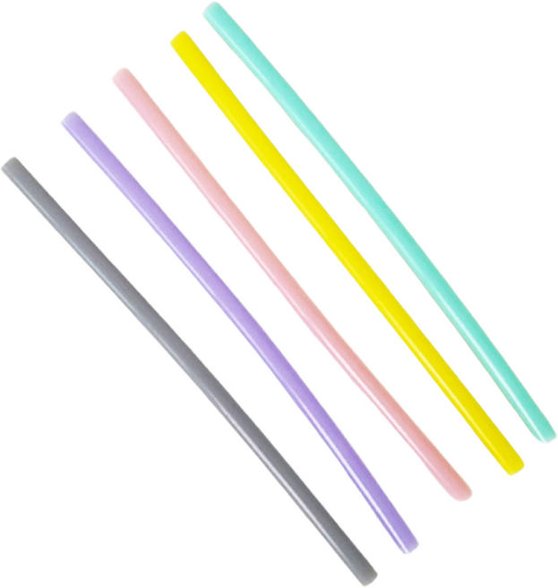 아가프라 실리콘빨대 5p SET, 1세트
