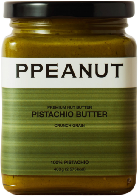 피피넛 100% 피스타치오 스프레드 페이스트 버터 크런치 그레인, 4개, 230g