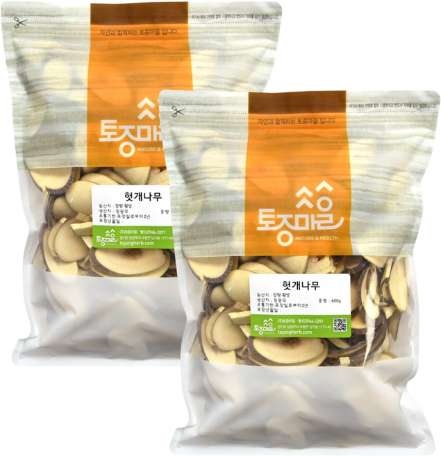 [토종마을] 국산 헛개나무 600g 헛개나무차, 2개