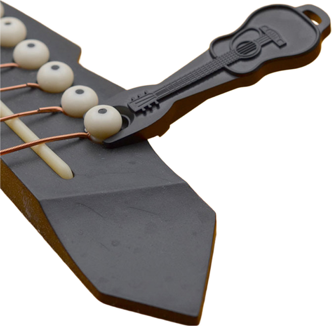 포크핀뽑기 브릿지핀폴러 브릿지핀리무버 통기타소품, 1개