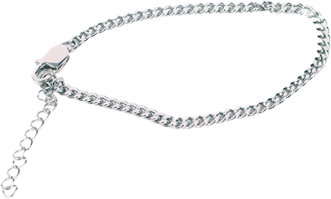 딩동펫 반려동물 써지컬 인식표 목걸이 체인형4, 실버, 1개