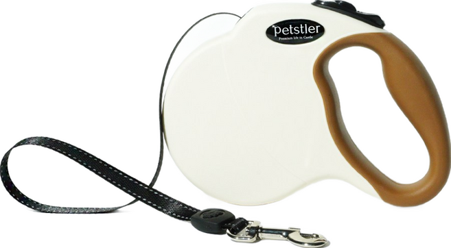 페슬러 반려동물 자동 리드줄 5m, 모던 브라운, 1개