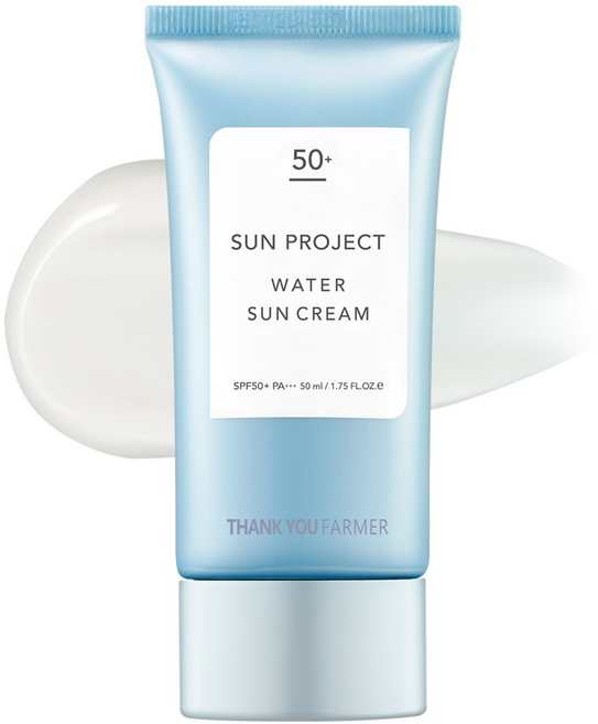 땡큐파머 선 프로젝트 워터 선크림, 50ml, 1개