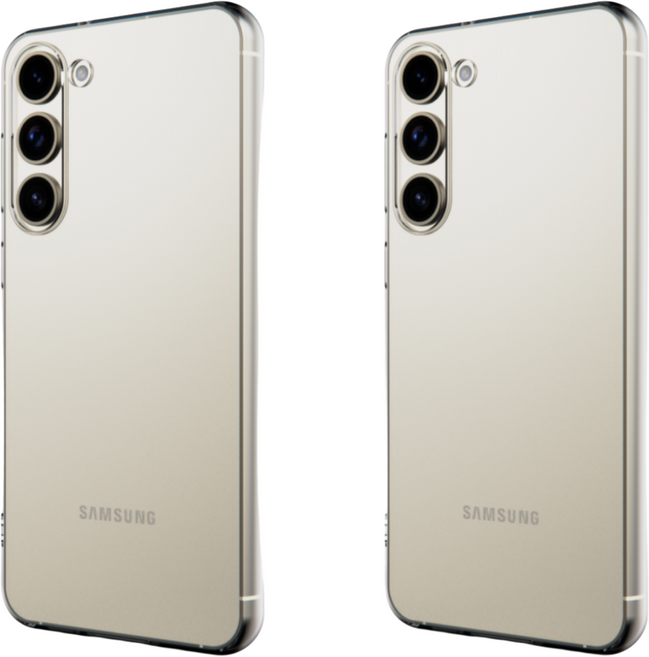 가꼬싶다 변색없는 1mm 초슬림 휴대폰 투명 케이스 2개입