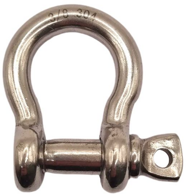 스텐 샤클 SUS 샥클 1/4 5/16 3/8 1/2 5/8 5개입, 5개