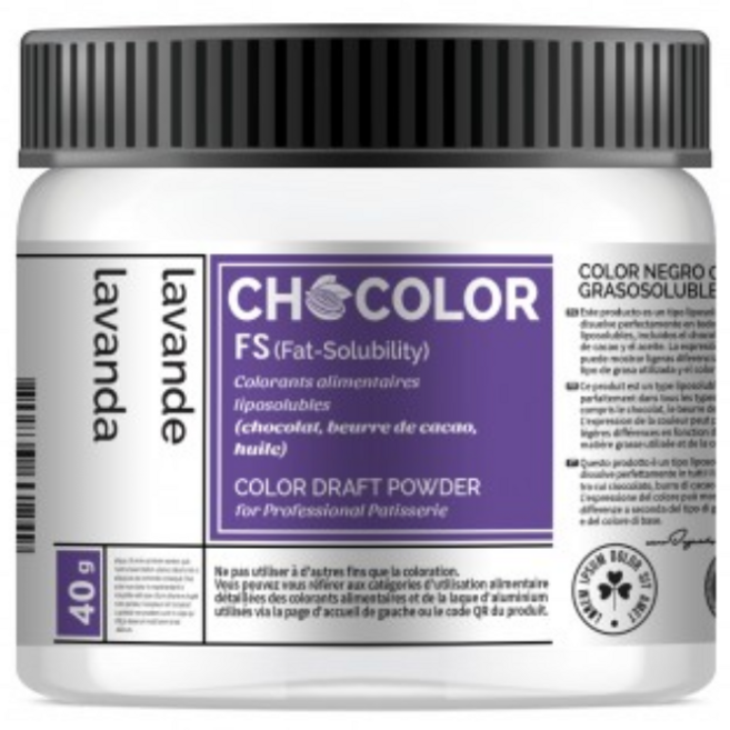 쿠커페이스 라벤더 FS 쇼칼라 초콜렛 지용성 색소 분말타입, 1개, 60g